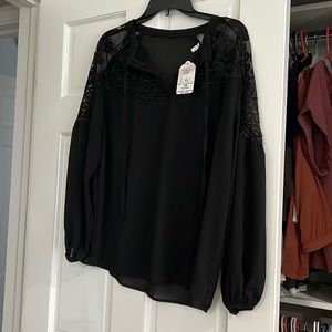 Lace Black top